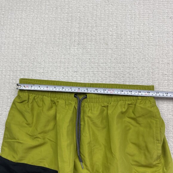 Nike Split 5" Men's XL Black / Green Volley Swim Shorts beach Surf Active Wear - Picture 7 of 12